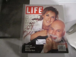 LIFE MAGAZINE February, 2000 CELINE DION ON THE COVER excellent+ - Foto 1 di 2