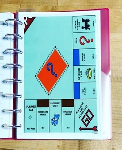 TABLERO DE INSTRUMENTOS de planificación inspirado en Monopoly 4 usos con el planificador TUL/Arc (8 discos) - Imagen 1 de 3
