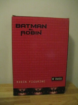 1997 Warner Bros Batman & Robin Estátua do Filme Chris O'Donnell Robin Estatueta Na Caixa - Imagem 1 de 4