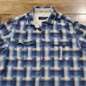 Camisa de franela a cuadros Tommy Bahama Boogie para hombre M - Imagen 1 de 6