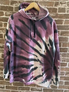Victoria's Secret Pink Everyday Campus Lounge Pullover Hoodie Color Tie Dye smal - Picture 1 of 4