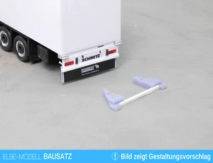 1:87 EM650 Heck Rammpuffer Rollen für Herpa Auflieger - 5 Paar - Picture 1 of 3