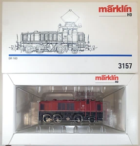 MARKLIN H0 3157 ELECTRIC LOCOMOTIVE BR 160 DB UNUSED ORIGINAL PACKAGING - Picture 1 of 1