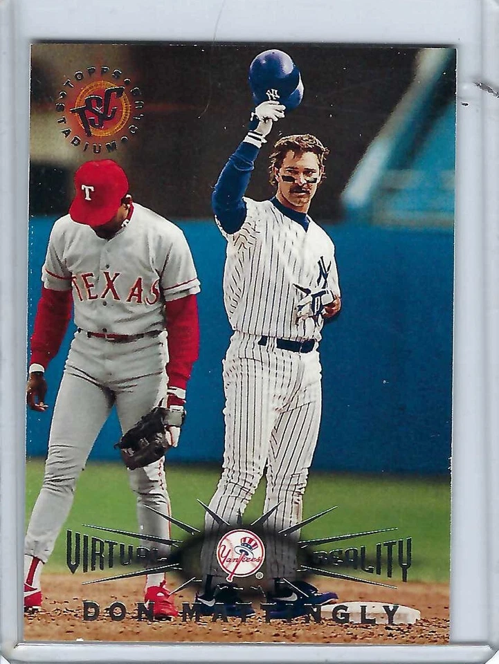 1995 Topps Stadium Club Virtual Reality Members Only Don Mattingly #200  Mint Co - Image 1 of 2