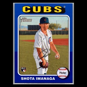 2024 Topps Heritage High Number - 564 Shota Imanaga RC Dark Blue Border - Bild 1 von 2