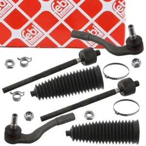 2x febi Spurstange + Kopf + Manschette für MERCEDES W203 S203 CL203 C/A209 vorne - Bild 1 von 4