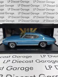 KK Scale 1972 Pontiac LeMans GTO Blue 1:18 Diecast - Picture 1 of 3