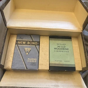 Bridge Set New Bond Wills’s Woodbine Playing Cards - Picture 1 of 8