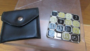 Vintage IMP 15 number slide The 15-Puzzle tile game all metal - Picture 1 of 3