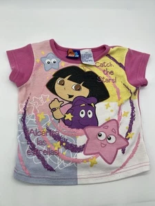 Vintage Dora The Explorer Catch The Stars - Year 2004 - Size 4T - Y2K - Picture 1 of 4