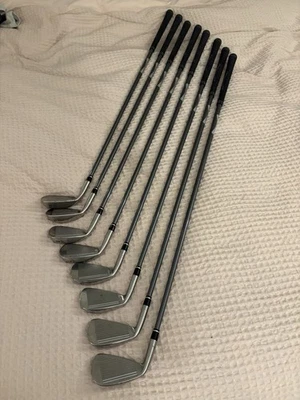 Conjunto de tacos de ferro Nike estilingue 3-PW Diamana eixos rígidos flexíveis grafite masculino destro 8 - Imagem 1 de 4