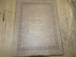 Antik THE CENTENNIAL CHRISTUS REFORMED CHURCH Souvenir Programm Buch Jefferson Pa - Bild 1 von 9