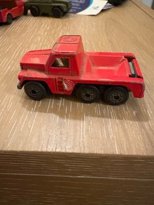 Matchbox Superfast Cement Truck Red Die Cast 1976 No 19 Lesney Vintage No Mixer - Image 1 of 4