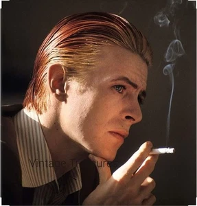 David Bowie Smoking in Style Photo Print Poster Wall Art - Picture 1 of 1