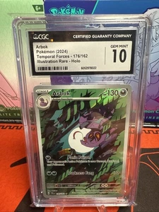 Arbok 176/162 SV05: Temporal Forces Holo CGC 10 - Bild 1 von 2