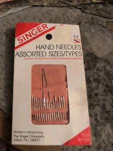 Singer Hand Needles Assorted Lot Of 24 Item 01125 - Picture 1 of 1
