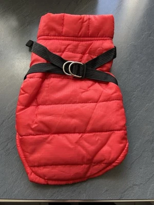 Softshell Mantel für Hunde, Gefüttert, Rot Größe S - Bild 1 von 3