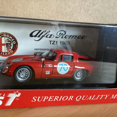 1/43 Best 9062    ALFA ROMEO Giulia TZ 1  Zagato coupè 1600 "T. Florio 1965"  - - Image 1 of 4
