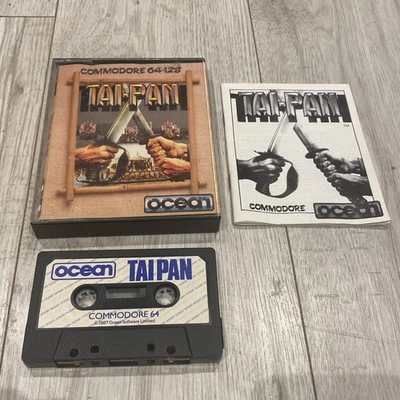 Commodore C64 C128 Game - THAI-PAN - TESTED - Very Rare OCEAN Version & Manual - Image 1 of 4