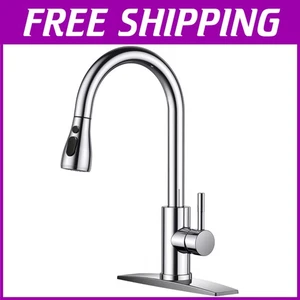 Rubinetto cucina estraibile in acciaio inox - Foto 1 di 9