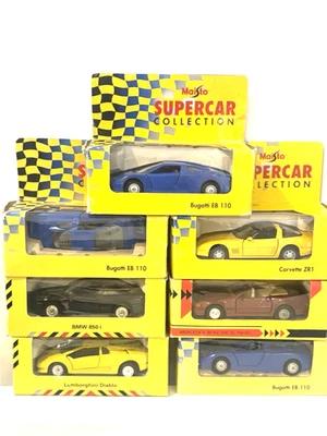 Joblot x6 Maisto Collection литой Chevrolet Mercedes в Corgi 1,43 как новый в коробке как новый B3 - Изображение 1 из 4
