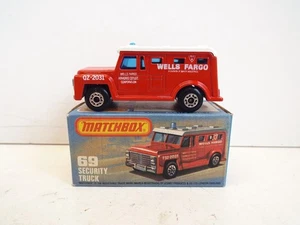 MATCHBOX LESNEY SUPERFAST N.69 WELLS FARGO IN OTTIME CONDIZIONI IMBALLATO (M6) - Foto 1 di 5
