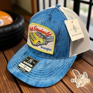Parche retro Dale Earnhardt #3 Wrangler Chevrolet Richardson 112 Realtree Trucker - Imagen 1 de 11