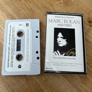 MARC BOLAN AND T REX - Best Of The 20th Century Boy - Cassette Tape Excellent co - Picture 1 of 6