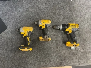 Lote de 3 herramientas Dewalt taladro percutor de impacto DCD785 DCF888 - Imagen 1 de 20