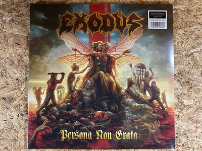 EXODUS PERSONA NON GRATA VINYL BONE AND BEER  SPLATTER VINYL Foto 1 de 4