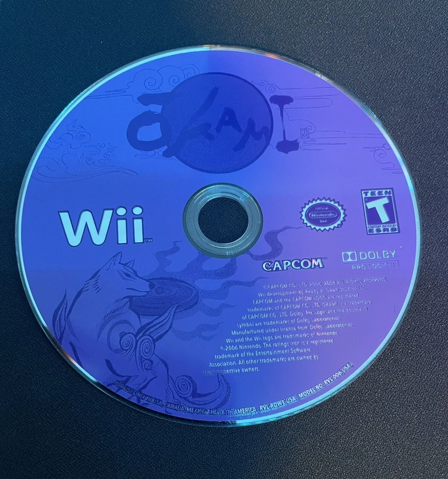 Okami (Nintendo Wii, 2008) DISC ONLY - Image 1 of 1