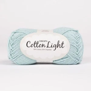 DROPS Cotton Light Knitting and Crochet Yarn DK Double Knit Wool 50g - Picture 1 of 39