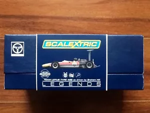 SCALEXTRIC 1/32 TEAM LOTUS TYPE 49B GRAHAM HILL # 8 LTD EDT. 1/4000 # C3543 F/S - Picture 1 of 9