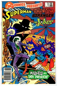 DC COMICS PRESENTS # 72 DC 1984 (fn-en muy buen estado) Superman & The Phantom Stranger & Joker - Imagen 1 de 1