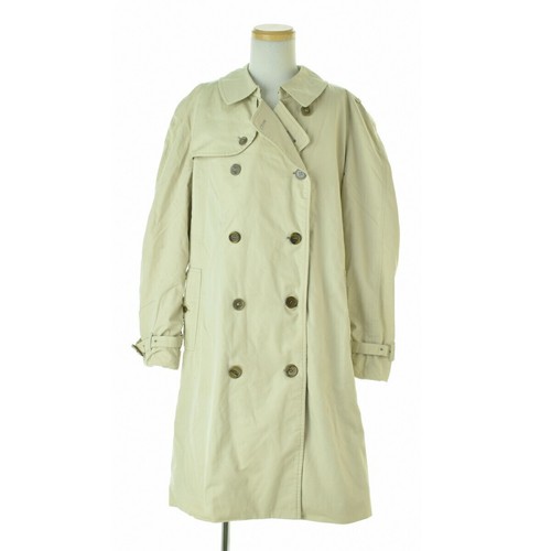 Trench lungo beige Burberry anni 70 80 made in England taglia 44 doppiopetto
