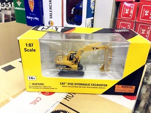 Norscot HO 1/87 Caterpillar Cat 315C Hydraulic Excavator Diecast Model 55107 - Picture 1 of 2