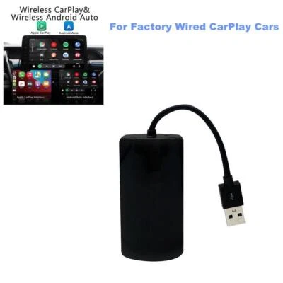 Carplay AI Box Wireless Carplay Android Adapter for Factory Wired CarPlay Cars - Изображение 1 из 4