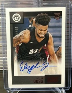 2021/22 Chronicles Draft SCORE Autograph - ELYJAH GOSS RC AUTO #24/99 Made 