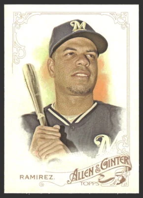 Aramis Ramirez #193 2015 Topps Allen & Ginter Milwaukee Brewers - Image 1 of 2