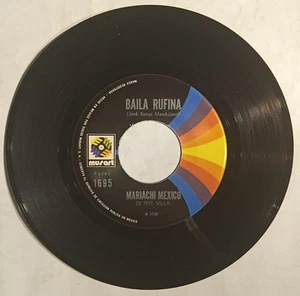 MARIACHI MEXICO -BAILA RUFINA / LAS PERLITAS- MEXICAN 7" SINGLE - Picture 1 of 3
