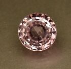Treated  Pink Morganite 6.75  Certified Round Cut Loose Gemstone For Ring