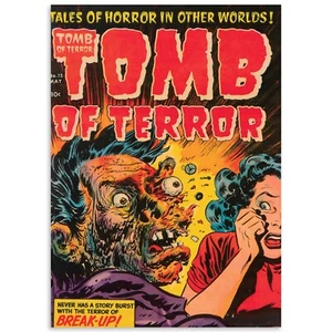 Tomb of Terror #15 20x28 Vintage Horror Comic Poster, Reproduktion Wandbild - Bild 1 von 4