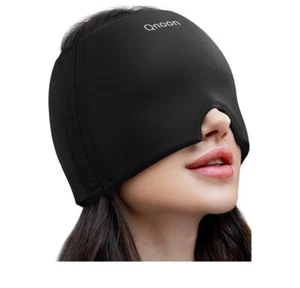 Qnoon Migraine/Headache Relief Cap Hot or Cold Gel Therapy For Pain Relief Sleep - Picture 1 of 5