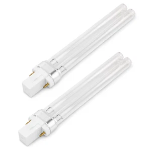 PAQUETE DOBLE HOZELOCK EASYCLEAR 7500 REPUESTO 11W VATIOS PLS BOMBILLA LÁMPARA UV UVC X2 - Imagen 1 de 2