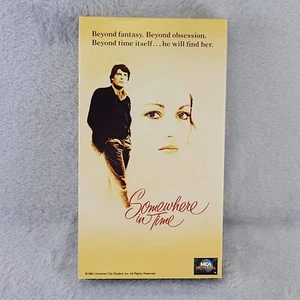 Somewhere In Time VHS 1980/1996 Christopher Reeve Jane Seymour TESTED - Picture 1 of 10