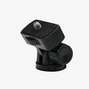 1/4" Hotshoe Mount Adapter 360 Degree Rotatable Aluminum Tripod Head - Zdjęcie 1 z 9