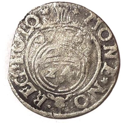 Moneda Thaler 1/24 de plata Polonia 1625 #2956 Foto 1 de 3