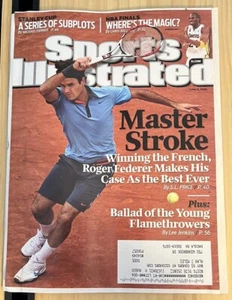Sports Illustrated Magazine June 15 2009 Roger Federer Magic NBA Finals - Picture 1 of 4