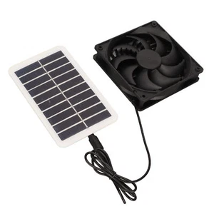 15W Waterproof Solar Panel Fan Kit Solar Ventilator Exhaust Fan For Greenhouse - Picture 1 of 12