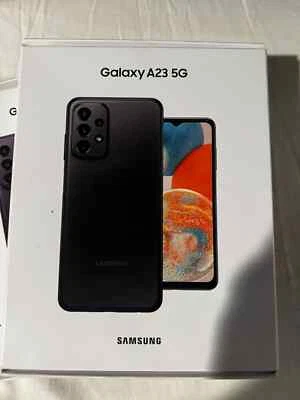 Samsung Galaxy A23 5G, Boost Mobile Only | Preto, 64 GB, Org. Caixa - Imagem 1 de 3